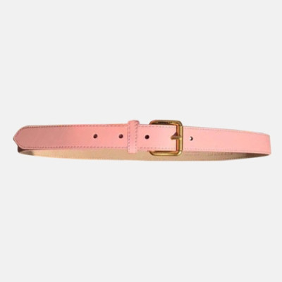 Burberry 2019 Ladies Leather Belt - 버버리 2019 여성용 레더 벨트 BURBT0015.Size(2.5cm).핑크