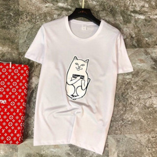 Supreme 2019 Mens Logo Cotton Short Sleeved Tshirt - 슈프림 남성 로고 코튼 반팔티 supts0007.Size(s- 4xl).컬러(화이트)