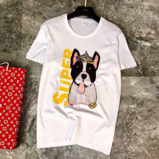 Supreme 2019 Mens Logo Cotton Short Sleeved Tshirt - 슈프림 남성 로고 코튼 반팔티 supts0007.Size(s- 4xl).컬러(화이트)