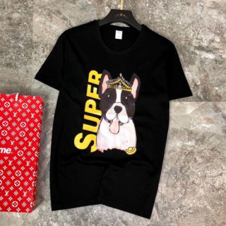 Supreme 2019 Mens Logo Cotton Short Sleeved Tshirt - 슈프림 남성 로고 코튼 반팔티 supts0007.Size(s- 4xl).컬러(블랙)