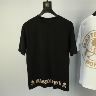 Mastermind Japan 2019 Mens Logo Cotton Short Tshirt- 마스터마인드 남성 로고 코튼 반팔티 Masts0018.Size(M- 2XL).컬러(블랙)