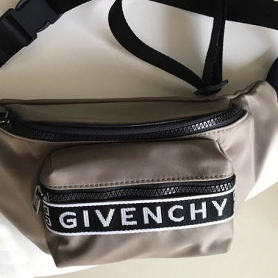 Givenchy  2019 Nylon Hip Sack Belt Bag,33cm - 지방시 2019 나일론 남여공용 힙색 벨트백 GVB0195,33cm,그레이
