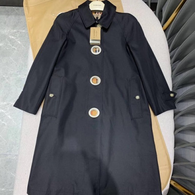Burberry 2019 Womens Classic Coat - 버버리 여성 클래식 코트 BURCT0065.Size(s - xl)，블랙