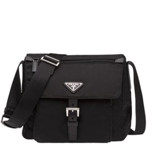 Prada 2019 Nylon Messenger Shoulder Bag,25CM - 프라다 2019 나일론 남성용 메신저 숄더백,1BD994,25cm,블랙