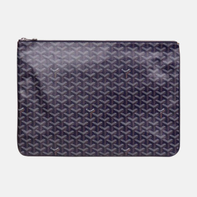Goyard 2019 PVC Clutch Bag,40CM - 고야드 2019 PVC 남여공용 클러치백,GYB0132,40CM,네이비