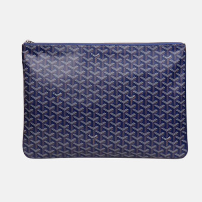 Goyard 2019 PVC Clutch Bag,40CM - 고야드 2019 PVC 남여공용 클러치백,GYB0134,40CM,블루