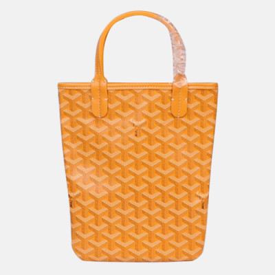Goyard 2019 PVC Mini Tote Shopper Bag,23.5cm - 고야드 2019 PVC 미니 토트 쇼퍼백,GYB0137,23.5cm,옐로우