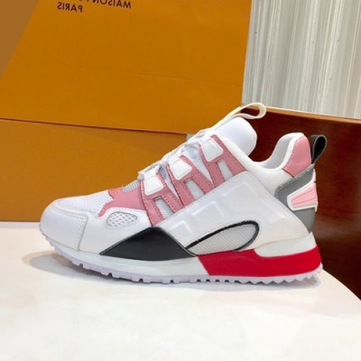 Louis vuitton 2019 Ladies Leather Running Shoes - 루이비통 2019 여성용 레더 런닝화 LOUS0003.Size(225 - 255).핑크