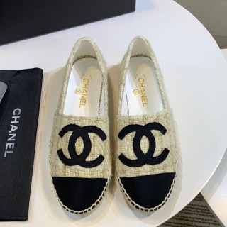 Chanel 2019 Ladies Plat Shoes - 샤넬 2019 여성용 플랫폼 슈즈 CHAS0027.Size(225 - 250).베이지