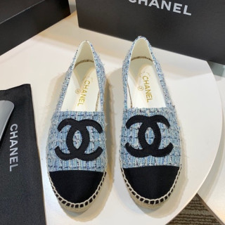 Chanel 2019 Ladies Plat Shoes - 샤넬 2019 여성용 플랫폼 슈즈 CHAS0029.Size(225 - 250).스카이블루