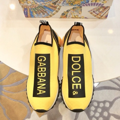 Dolce&Gabbana 2019 Mm / Wm Running Shoes - 돌체앤가바나 2019 남여공용 런닝슈즈 DGS0002.Size(225 - 270).옐로우