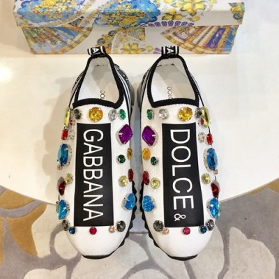 Dolce&Gabbana 2019 Mm / Wm Running Shoes - 돌체앤가바나 2019 남여공용 런닝슈즈 DGS0005.Size(225 - 270).화이트