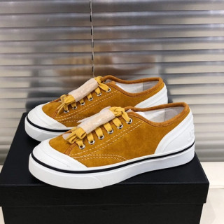 Chanel 2019 Ladies Canvas Sneakers - 샤넬 2019 여성용 캔버스 스니커즈 CHAS0173.Size(225 - 250).옐로우