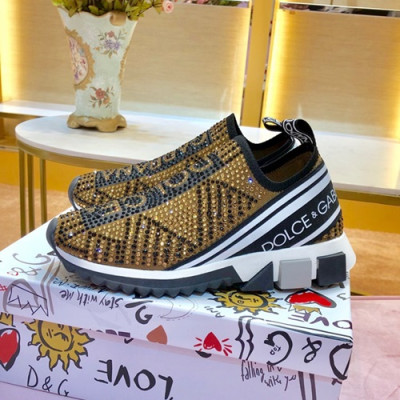 Dolce&Gabbana 2019 Mm / Wm Running Shoes - 돌체앤가바나 2019 남여공용 런닝슈즈 DGS0022.Size(225 - 275).브라운