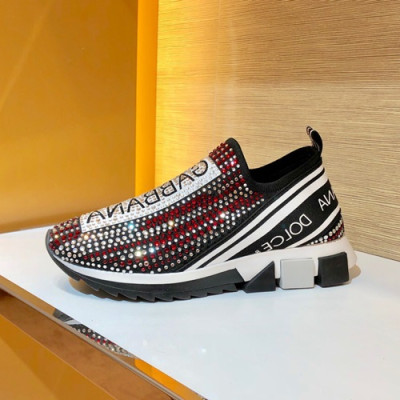 Dolce&Gabbana 2019 Mm / Wm Running Shoes - 돌체앤가바나 2019 남여공용 런닝슈즈 DGS0026.Size(225 - 275).블랙