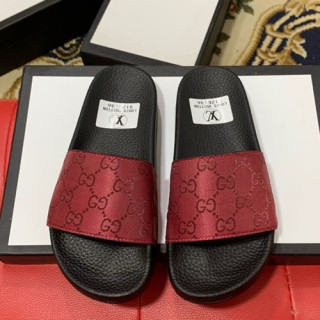 Gucci 2019 Ladies Slipper - 구찌 2019 여성용 슬리퍼 GUCS0123.Size(225 -  260).레드
