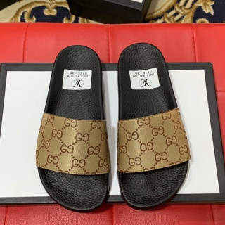 Gucci 2019 Ladies Slipper - 구찌 2019 여성용 슬리퍼 GUCS0124.Size(225 -  260).다크베이지