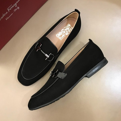 Ferragamo 2019 Mens Leather Loafer - 페라가모 2019 남성용 레더 로퍼 FGMS0009,Size(240 - 265).블랙