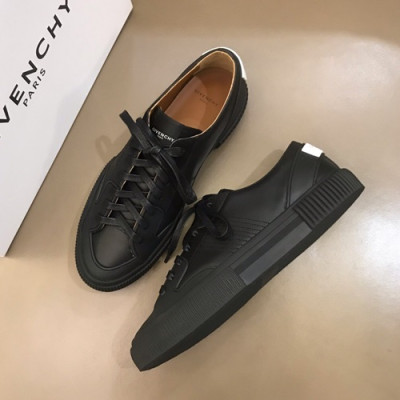 Givenchy 2019 Mens Leather Sneakers - 지방시 2019 남성용 레더 스니커즈 GIVS0004,Size(240 - 270).블랙