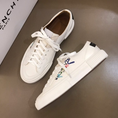 Givenchy 2019 Mens Canvas Sneakers - 지방시 2019 남성용 캔버스 스니커즈 GIVS0006,Size(240 - 270).화이트