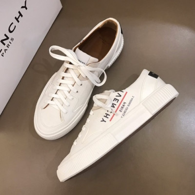 Givenchy 2019 Mens Canvas Sneakers - 지방시 2019 남성용 캔버스 스니커즈 GIVS0007,Size(240 - 270).화이트