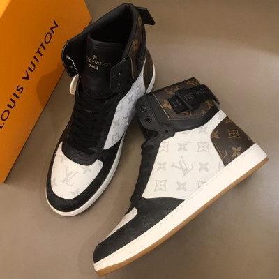 Louis vuitton 2019 Mens Leather Sneakers  - 루이비통 2019 남성용 레더 스니커즈 LOUS0110,Size(240 - 270).화이트