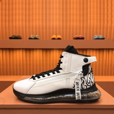 Givenchy 2019 Mens Leather Sneakers - 지방시 2019 남성용 레더 스니커즈 GIVS0009,Size(240 - 270).화이트