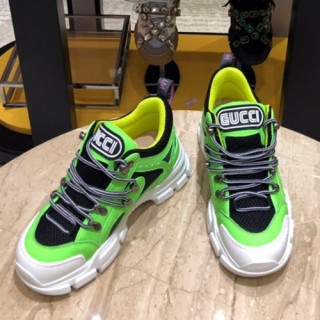 Gucci 2019 Ladies Leather Sneakers - 구찌 2019 여성용 레더 스니커즈 GUCS0150,Size(225 - 250).그린