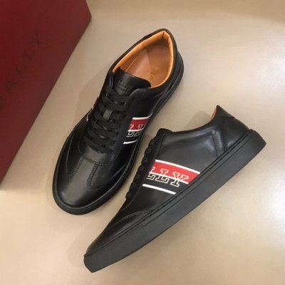 Bally 2019 Mens Leather Sneakers - 발리 2019 남성용 레더 스니커즈,BALS0029,Size(240 - 270).블랙