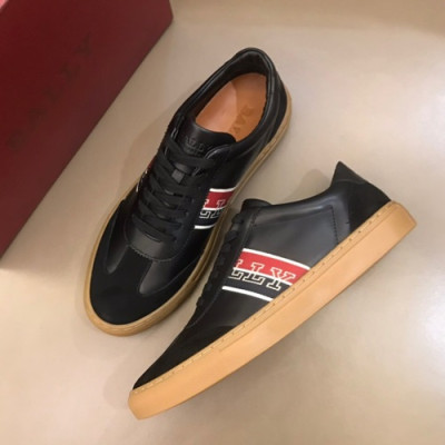 Bally 2019 Mens Leather Sneakers - 발리 2019 남성용 레더 스니커즈,BALS0030,Size(240 - 270).블랙
