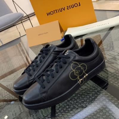 Louis vuitton 2019 Mens Leather Sneakers  - 루이비통 2019 남성용 레더 스니커즈 LOUS0140,Size(240 - 270).블랙