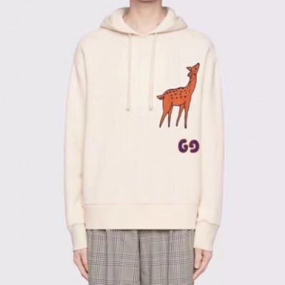 Gucci 2019 Mm/Wm G Logo Oversize Cotton HoodT - 구찌 2019 남자 G로고 오버사이즈 코튼 후드티 Guc01239x.Size(s - xl).2컬러(블랙/크림)