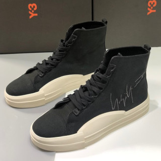 Y-3 2019 Mm / Wm Canvas Sneakers - 요지야마모토 2019 남여공용 캔버스 스니커즈 Y-3S0014,Size(230 - 270).블랙