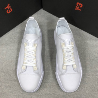 Y-3 2019 Mens Canvas Sneakers - 요지야마모토 2019 남성용 캔버스 스니커즈 Y-3S0015,Size(245 - 270).화이트