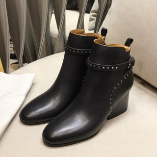 [매장판]Hermes  2019 Ladies High Heel Ankle Boots - 에르메스 2019 여성용 하이힐 앵글 부츠 HERS0191,Size(225-250),블랙