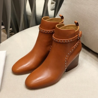 [매장판]Hermes  2019 Ladies High Heel Ankle Boots - 에르메스 2019 여성용 하이힐 앵글 부츠 HERS0192,Size(225-250),브라운