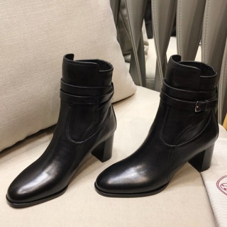 Hermes  2019 Ladies High Heel Ankle Boots - 에르메스 2019 여성용 하이힐 앵글 부츠 HERS0193,Size(225-250),블랙