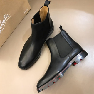 Christian Loubutin 2019 Mens Leather Boots - 크리스챤루부탱 2019 남성용 레더 부츠,CLS0020,Size(240 - 275).블랙