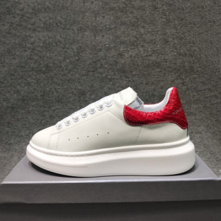 Alexander McQueen 2019 Mm/Wm Oversol Sneakers - 알렉산더맥퀸 2019 남여공용 오버솔 스니커즈 AMQS0069,Size(225 - 270).화이트
