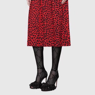 Gucci 2019 Ladies Lace High Heel Sandal - 구찌 2019 여성용 레이스 하이힐 샌들, GUCS0205.Size(225 -  250).블랙