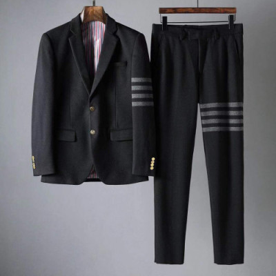 Thom Browne 2019 Mens Classic Suit Jacket&Pants  - 톰브라운 2019 남성 캐쥬얼 클래식 슈트 자켓&슬랙스 Thom0183x.Size(m - 2xl).블랙