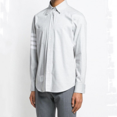 Thom Browne 2019 Mens Strap Cotton Tshirt - 톰브라운 2019 남성 스트랩 코튼 셔츠 Thom0198x.Size(s - 3xl).화이트