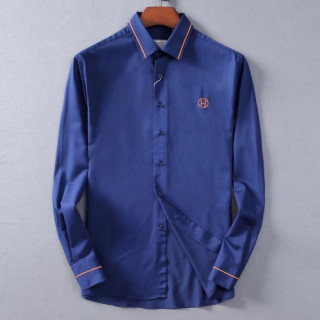 Hermes 2019 Mens Classic Cotton Tshirt - 에르메스 2019 남성 신상 클래식 코튼 셔츠 Her0302x.Size(m - 3xl).블루