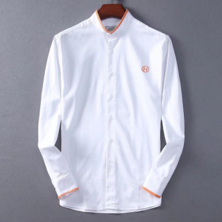 Hermes 2019 Mens Classic Cotton Tshirt - 에르메스 2019 남성 신상 클래식 코튼 셔츠 Her0305x.Size(m - 3xl).화이트