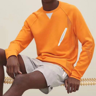 Hermes 2019 Mens Wool Round Sweater - 에르메스 2019 남성 울 라운드 스웨터 Her0306x.Size(m - 2xl).2컬러(블루/오렌지)