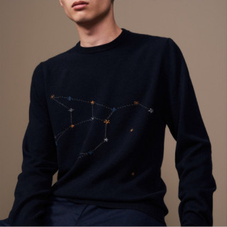 Hermes 2019 Mens Wool Round Sweater - 에르메스 2019 남성 울 라운드 스웨터 Her0307x.Size(m - 2xl).블랙
