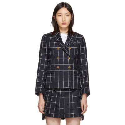 Thom Browne 2019 Womens Casual Classic Wool Suit Jacket - 톰브라운 2019 여성 캐쥬얼 클래식 울 슈트자켓 Thom0260x.Size(s - l).네이비