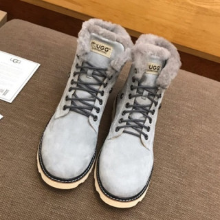 UGG 2019 Mens Leather & Wool Boots - UGG 2019 남성용 레더 & 울 부츠 UGGS0048.Size(240 - 270),그레이