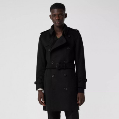Burberry 2019 Mens Vintage Cashmere Coat - 버버리 2019 남성 빈티지 캐시미어 코트 Bur01226x.Size(m - 2xl).블랙