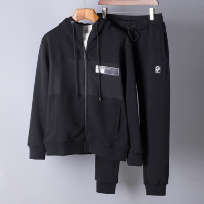Prada 2019 Mens Casual Initial Logo Training Clothes&Pants - 프라다 2019 남성 캐쥬얼 이니셜 로고 트레이닝복&팬츠 Pra0734x.Size(m -2xl).블랙